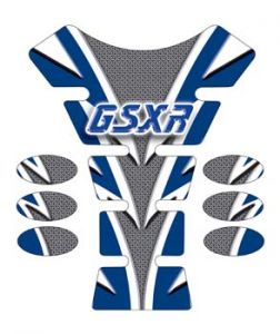 Tankpad - Suzuki GSXR - Flash blue